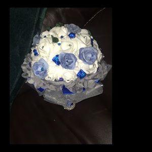 Beautiful handmade bridal bouquet